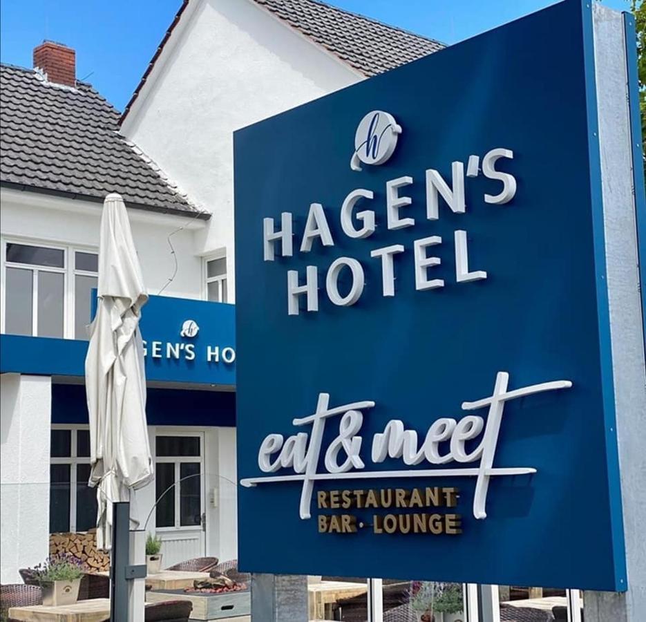 Hagen'S Hotel "Eat & Meet" Restaurant Bar Lounge Haren Ngoại thất bức ảnh